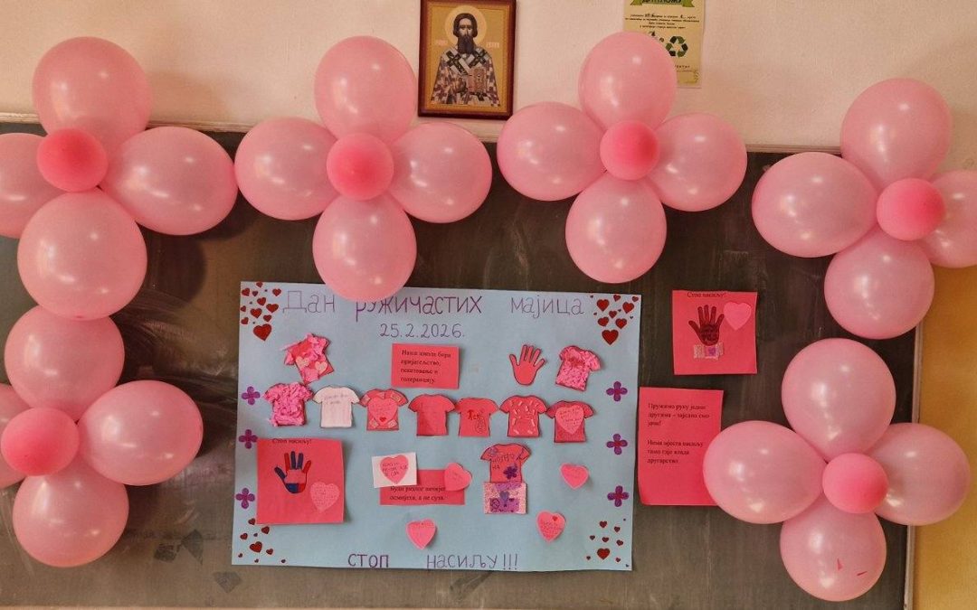 Дан ружичастих мајица – Дан борбе против вршњачког насиља