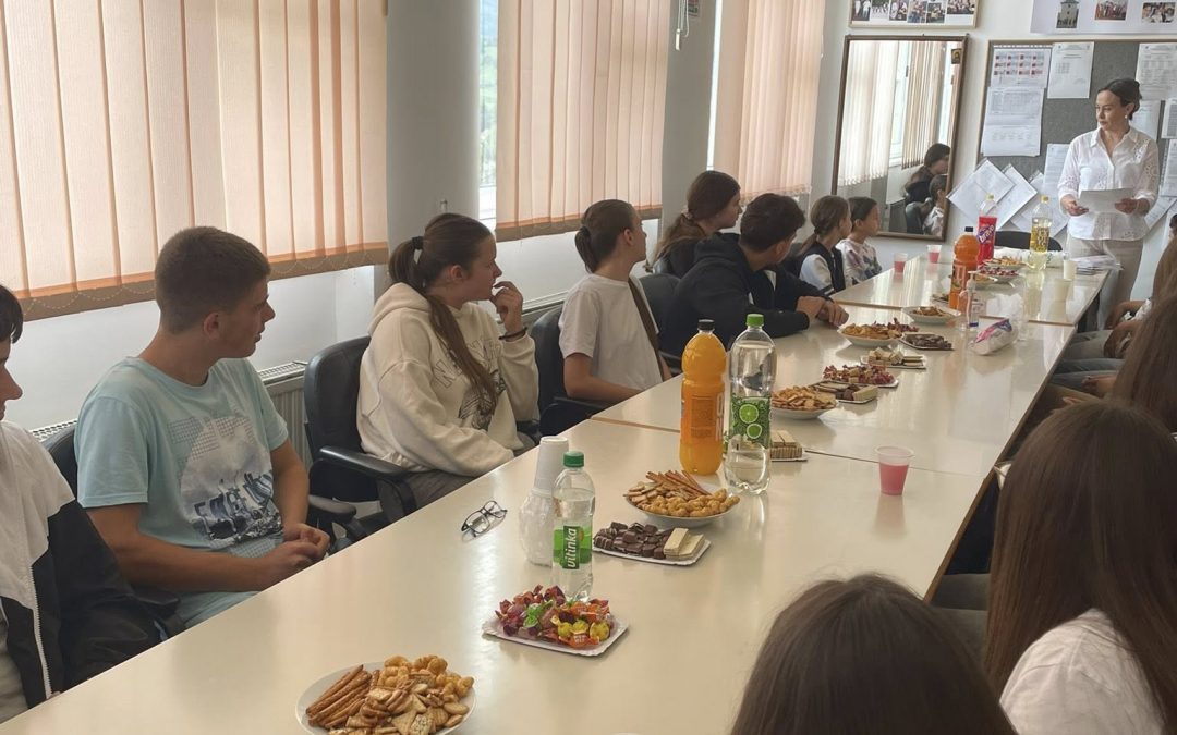 Уприличен пријем за најуспјешније ученике наше школе